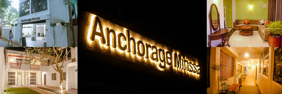 Top banner of Anchorage Mirissa